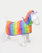 Pláštenka pre psa - Nepremokavá pláštenka pre psa s kapucňou a reflexnými prvkami pre suché a bezpečné prechádzky