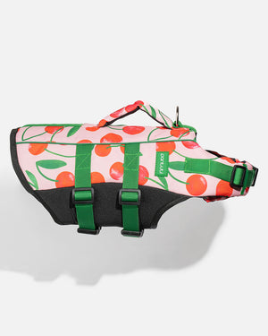Cherry Pup dog life jacket