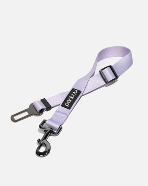 Purple car seat belts for dogs LAVENDER