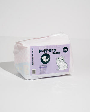 Absorbent diapers for female dogs PUPPERS CLASSIC