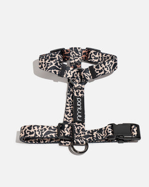Safari Leopard Print Guard Harness for Dogs