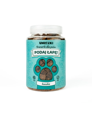 Dog trainer's treat duck UNISZKI PODAJ ŁAPĘ 210g