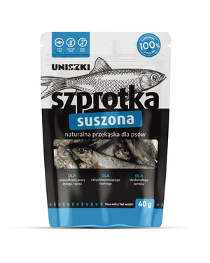 Dried Sprat Dog Treat UNISZKI 40g