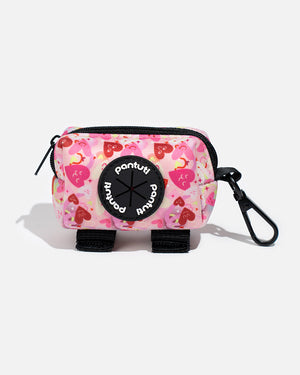 AMORE heart-patterned dog poop bag dispenser