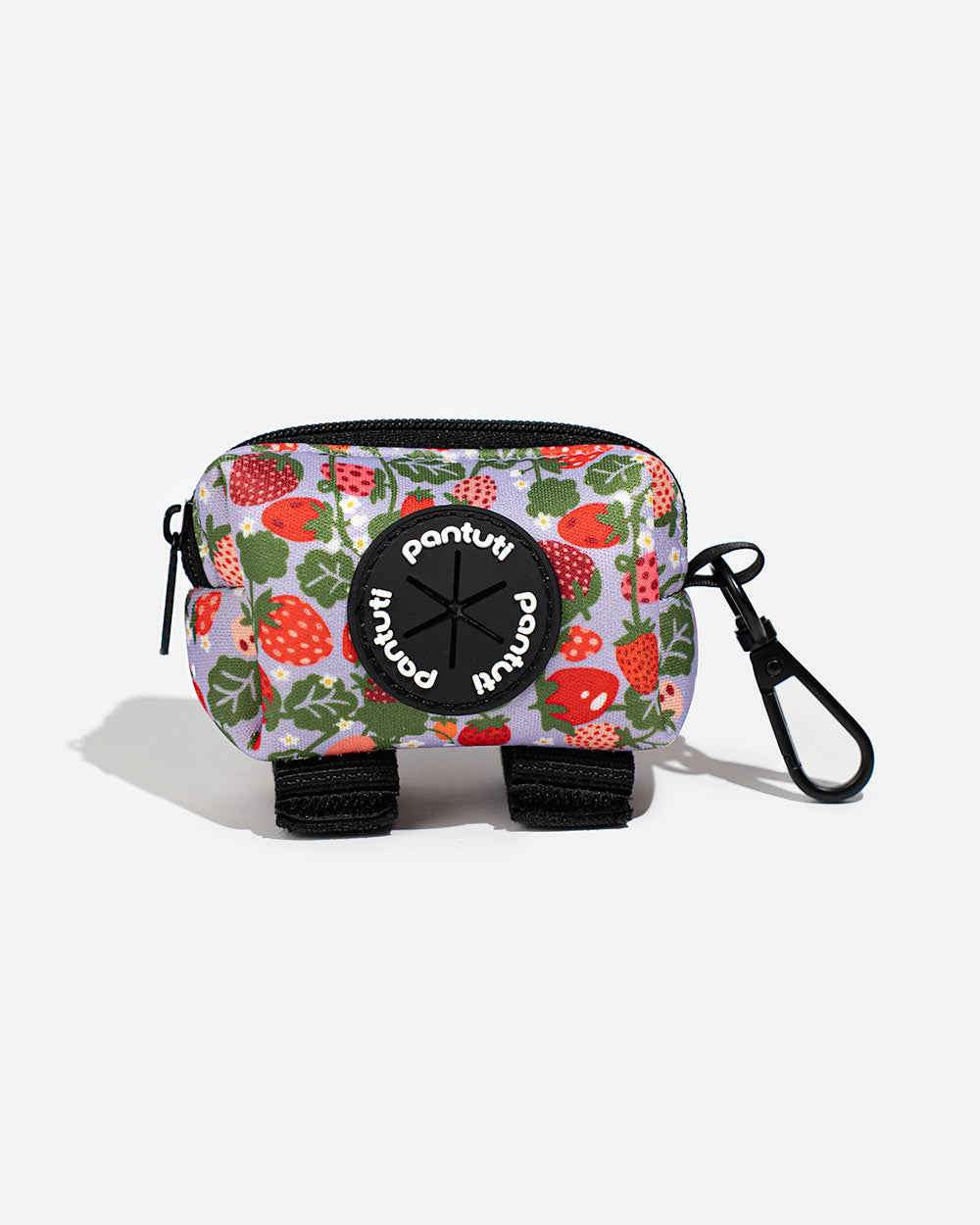 Strawberry BERRY poop bag holder for dogs