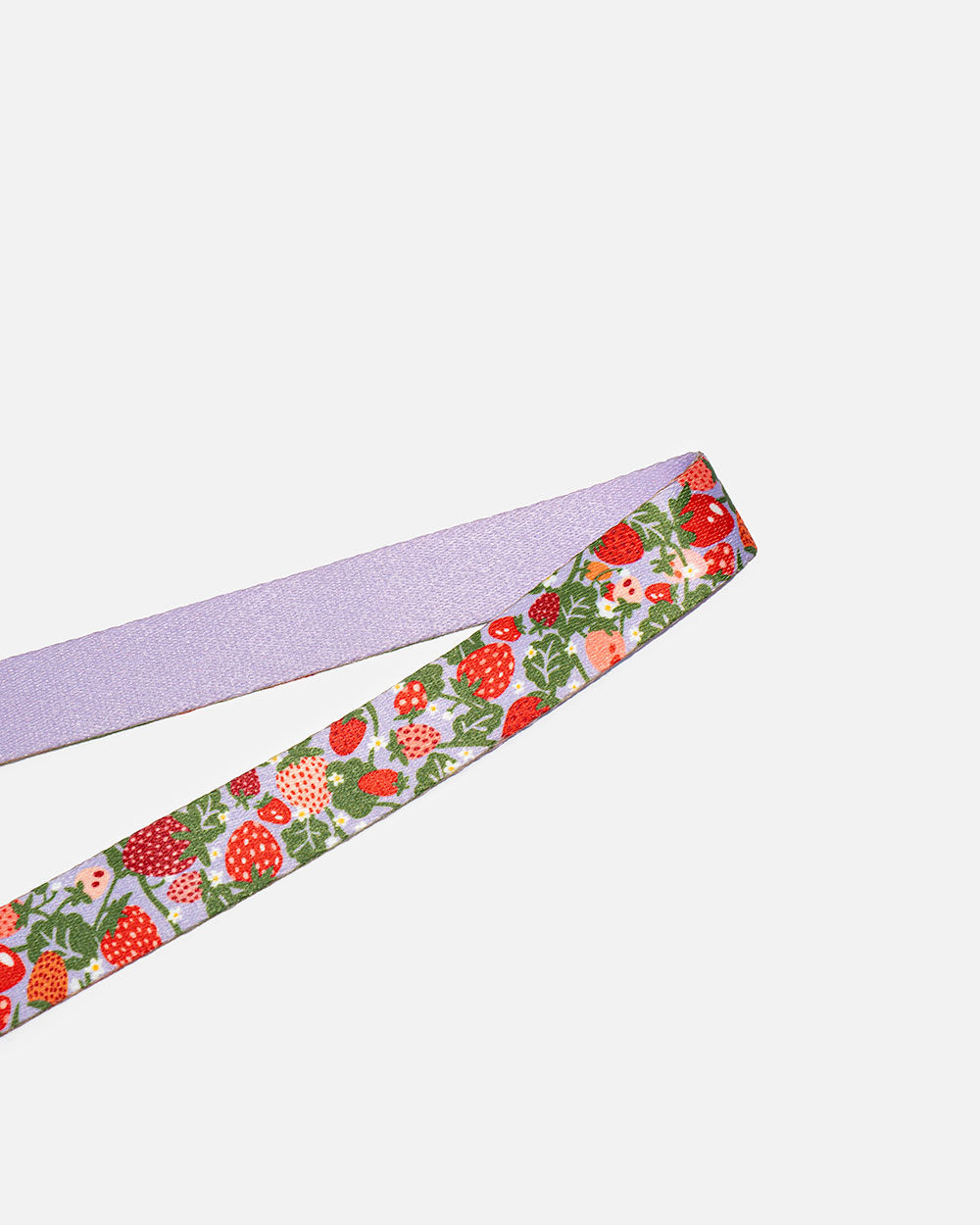 Adjustable dog leash in strawberry BERRY