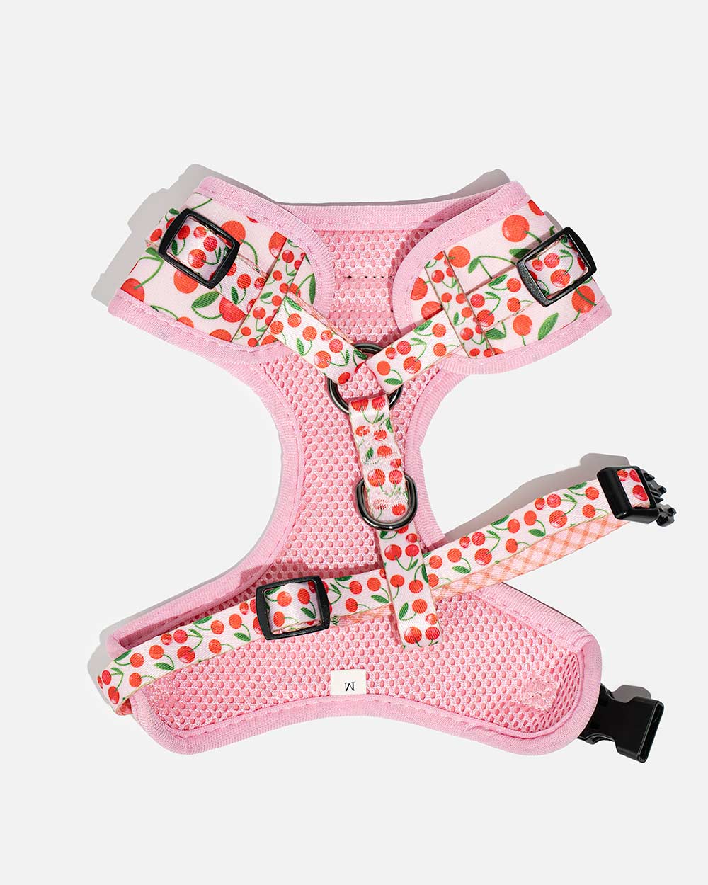 No-pull dog harness in CHERRY PUP cherries