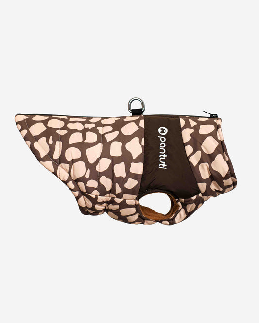 Dog jacket fastened on the back with a BAMBI deer motif