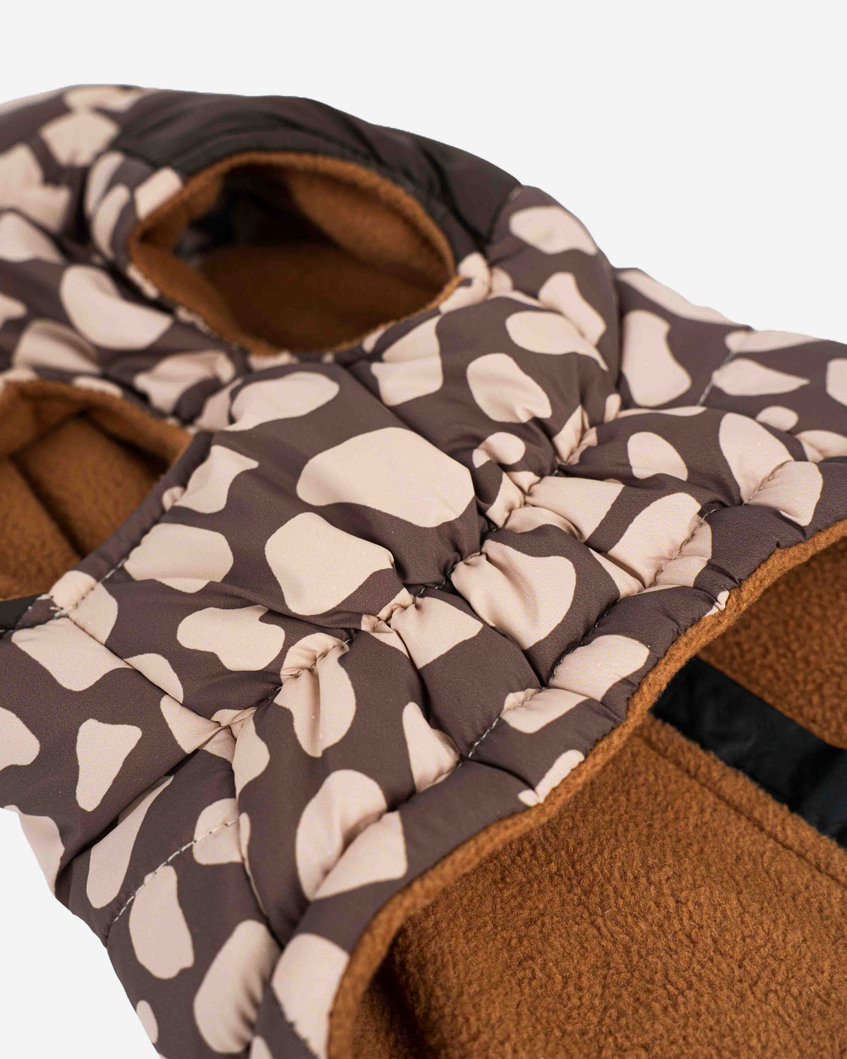 Dog jacket fastened on the back with a BAMBI deer motif