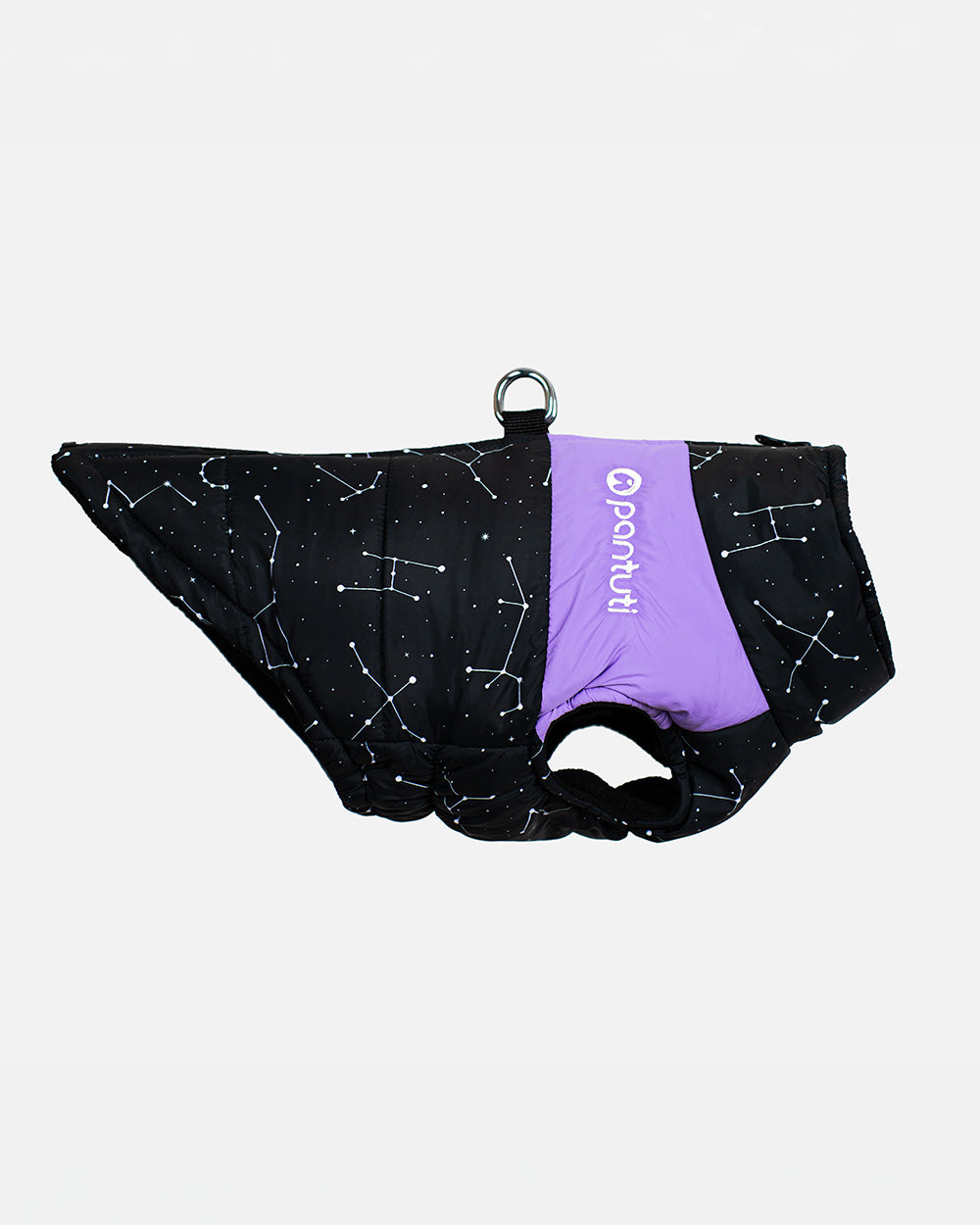 Dog jacket fastened on the back with a BAMBI deer motif