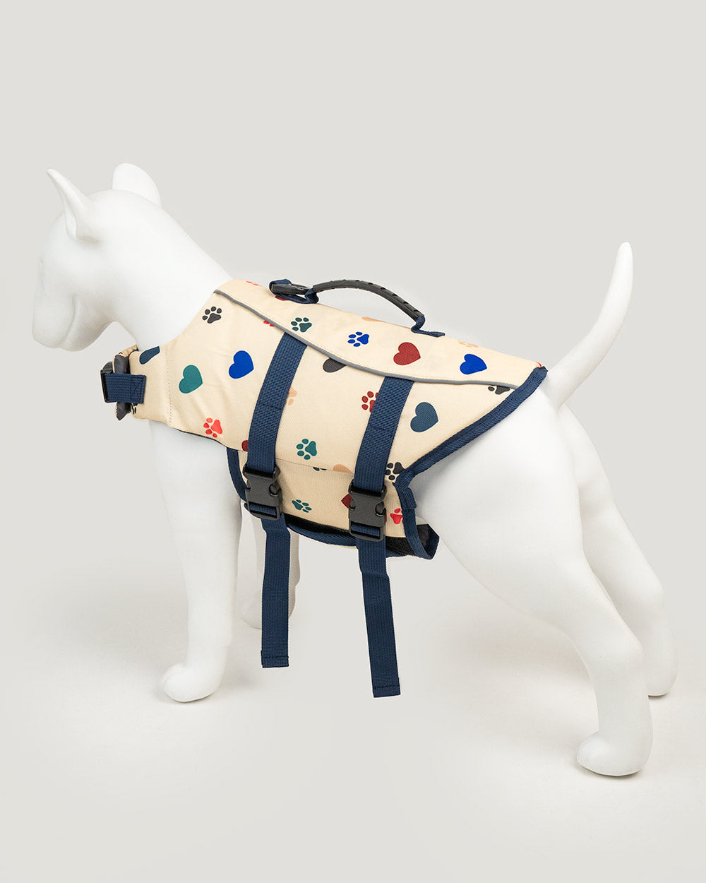 Hundeschwimmweste "MANILA" – mit Griff & Reflex, Größen XS–XL