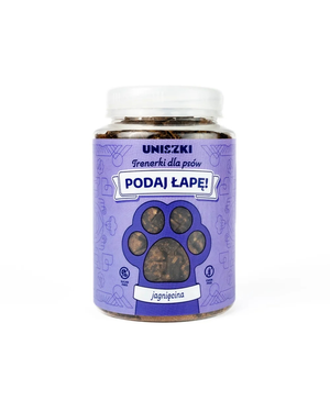 Dog treat trainer lamb UNISZKI PODAJ ŁAPĘ 210g